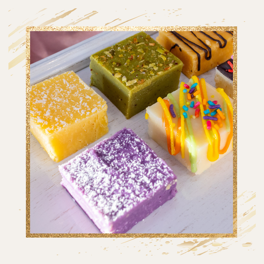 4 Pcs Barfi Box